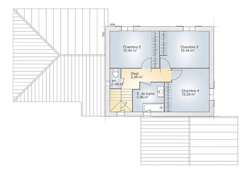  Vente Terrain + Maison - Terrain : 1 466m² - Maison : 145m² à Castelnou (66300) 