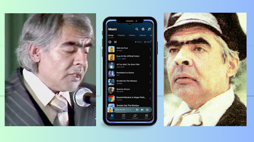 Screenshot آهنگ های استاد ساربان