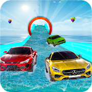 Water Slide Car Stunt Race 1.2 Icon