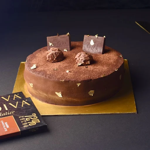 Affluent Godiva Chocolate Whole Cheesecake