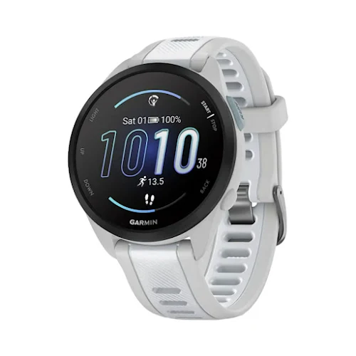 Đồng hồ Garmin Forerunner 165 Music, GPS, WiFi, Xám Khói/Trắng Đá ,SEA/KOR (010-02863-B1)