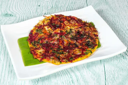 Tomato Onion Capsicum Uttapam