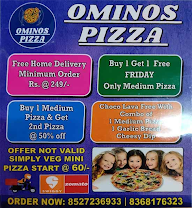 Ominos Pizza menu 2