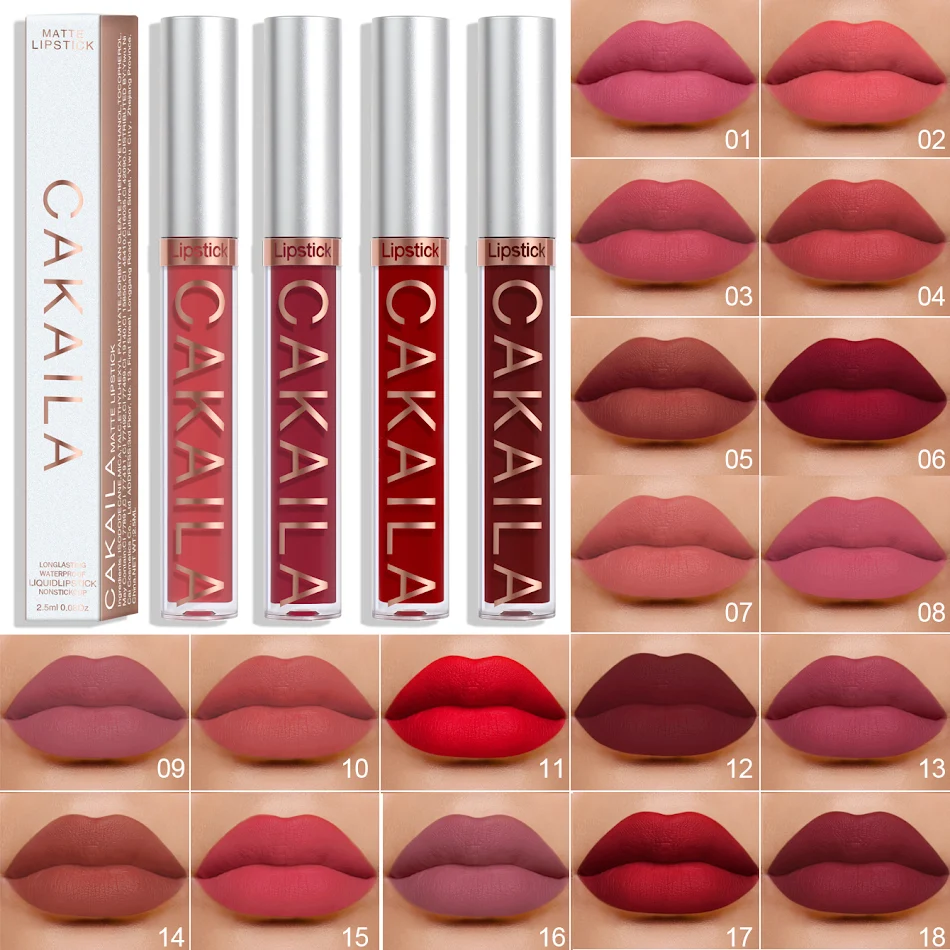 Women's Fashion Simple Waterproof Lip Gloss. Long-lasting formula, perfect for everyday wear and special occasions. Stay