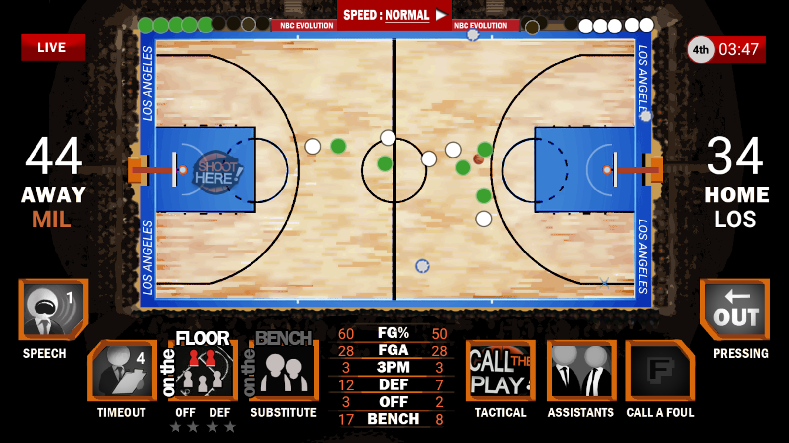    New Basketball Coach 16/17 Lte- screenshot  