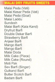 Samrat Sweet Mart menu 5