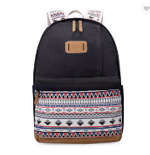 Title 4, Bolso de lona casual coreano estilo universitar...