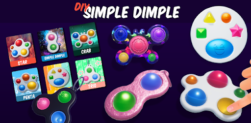 DIY Simple Dimple! Pop It Fidg