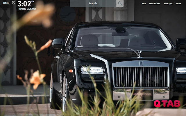 Rolls-Royce Ghost New Tab Wallpapers