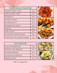 Narmada Chain of Restaurants menu 2