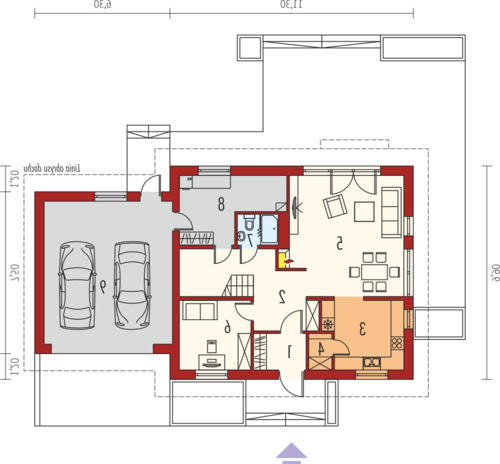 Amaranta G2 Leca® Dom - Rzut parteru