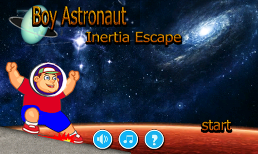 Boy Astronaut inertia Escape