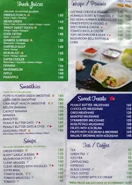 Salad Days menu 1