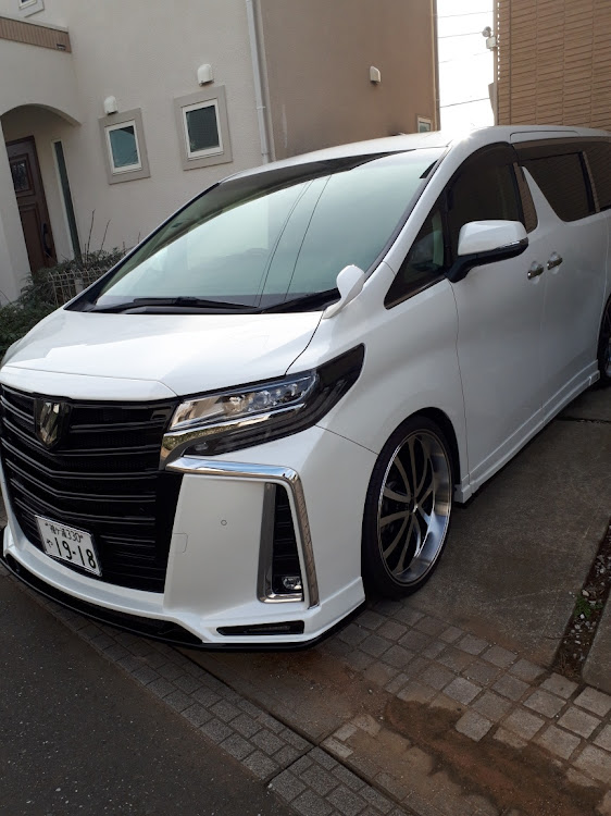 アルファードのエムズスピード・エアロ塗装・代車生活終了・プリウス・アルファードに関するカスタム事例の投稿画像3枚目