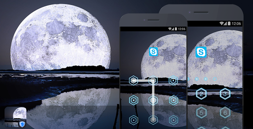 AppLock Theme - Moon