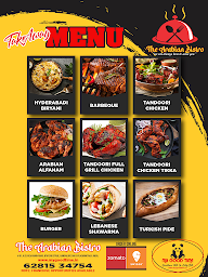 The Arabian Bistro menu 1