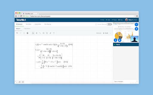 TutorMe Screen Sharing chrome extension