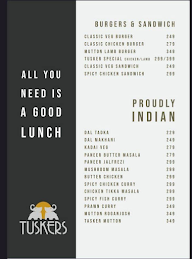 Tuskers menu 6