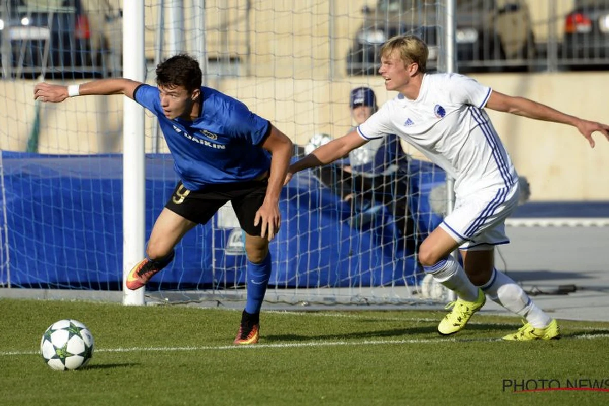 Les jeunes Brugeois obtiennent le nul face à Copenhague en Youth League