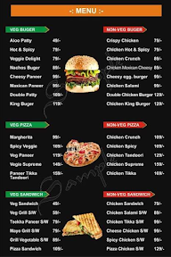 Burger Factory menu 1