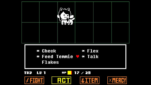 Talk to Temmie