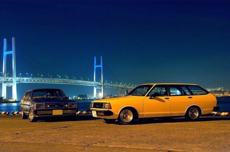 スカイラインのナイトドライブ・夜景と愛車・ベイブリッジ・埠頭に関するカスタム事例の投稿画像9枚目