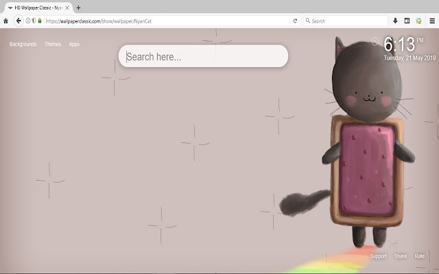 Nyan Cat Wallpapers New Tab Themes