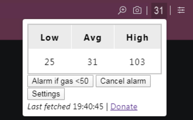 ETH gas alerts Preview image 2