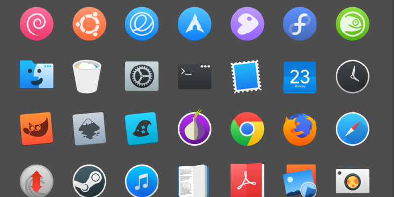 Linux Mint 19 X おすすめアイコンテーマ 26 選 221b Baker Street
