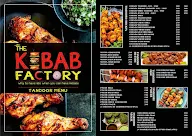 The Kebab Factory menu 1