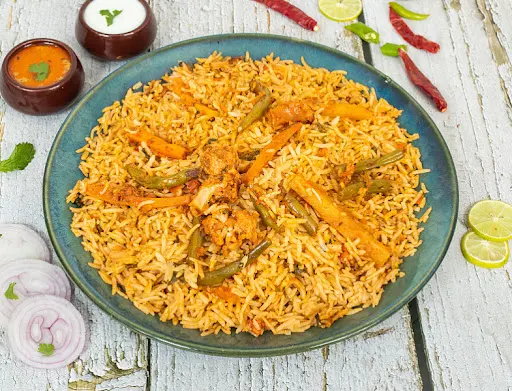 Veg Brown Rice Biryani (650 Grams)