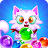 Bubble Shooter: Cat Pop Game logo