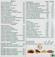 Sachin Fast Food Center menu 1