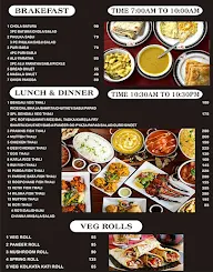 Sri Maha Bengali Hotel menu 4