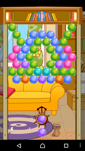 Bubble Shooter Cat