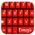 Tiles Red Emoji Keyboard10.0