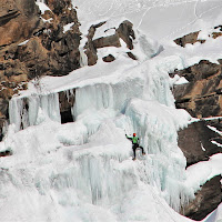 Arrampicata  su ghiaccio di 