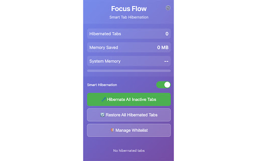 Focus Flow - Smart Tab Hibernation