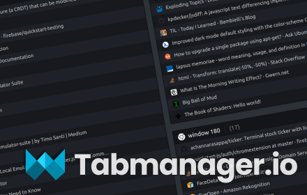 Tabmanager.io - Tab Session Manager small promo image