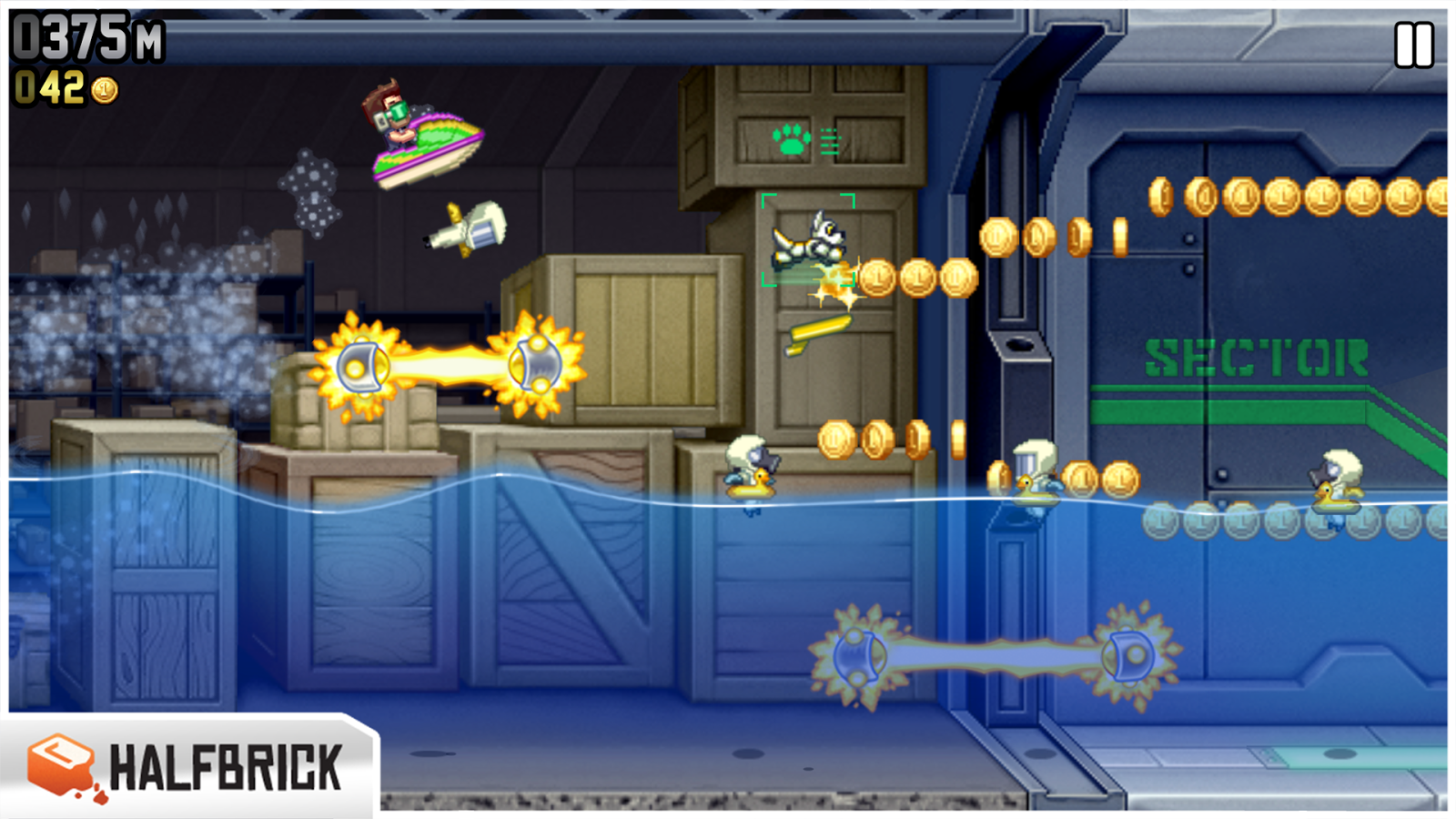  Jetpack Joyride: captura de pantalla 