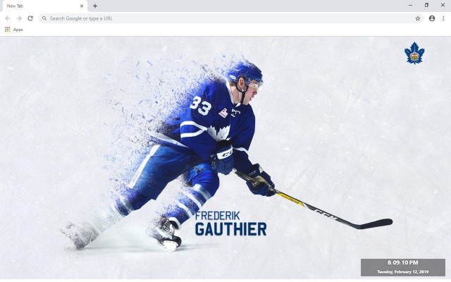 Ice Hockey New Tab & Wallpapers Collection