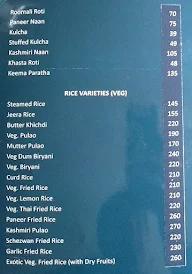 Impressions - Hotel Kanchan Tilak menu 2