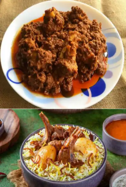 Kolkata Mutton Chaap + Mutton Biryani