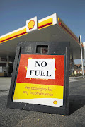 RUN DRY: A petrol station in Brighton, England, closes after strike fears caused panic buying of fuel PICTURE: PETER MACDIARMID/GALLO IMAGES