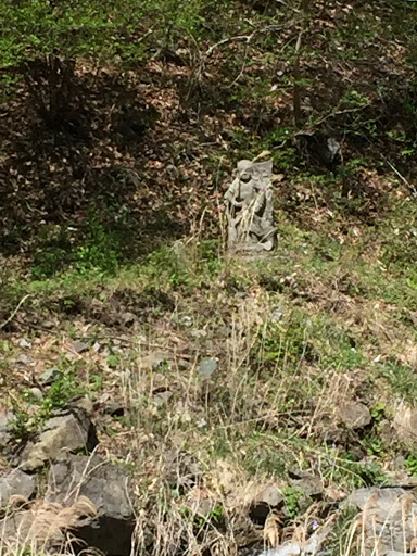 白糸の滝の石碑