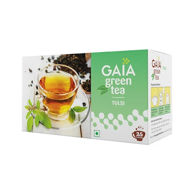 Gaia Green Tea - Tulsi - 50 gm