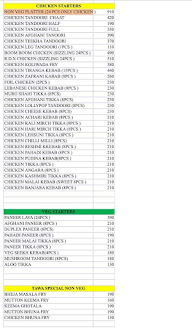 Multicuisine Kitchen menu 1