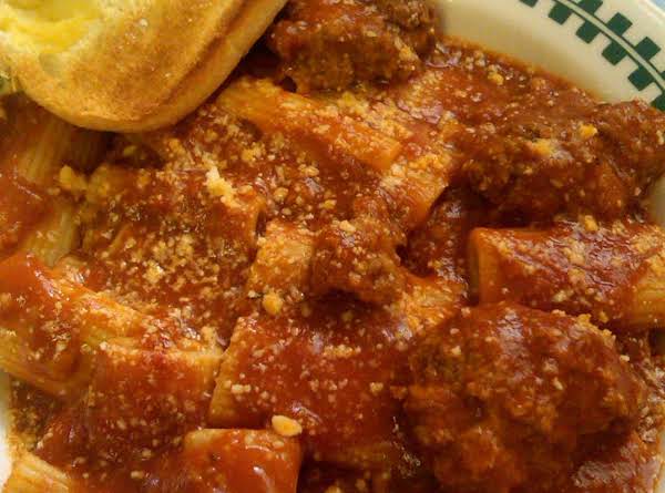 Carol's Spaghetti Sauce & Meatballs_image