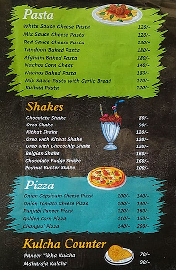 Chai Pasta Zindagi menu 