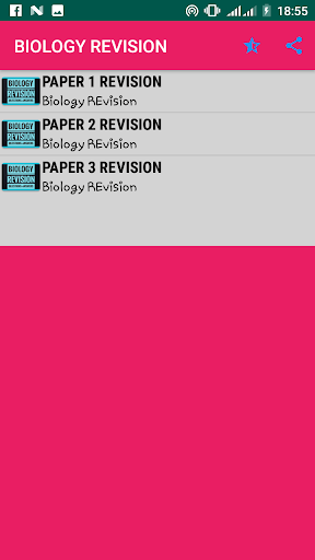 Biology Paper 1Paper 2 Paper 3 Revision answers